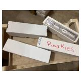 Four Empty Cardboard Boxes for Sports Cards and Trading Cards
