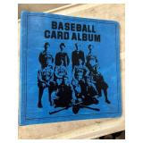 Blue Sports Card Binder for Sports Cards and Trading Cards