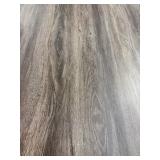 1,200 SF of HD Brushed Oak LVP Waterproof - 6.5" x 48" - Smokehouse  LVX Lighter in Person