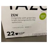 Trol - Tazo Zen Green Tea K-Cup Pods 22-Count, Best By 09/2025