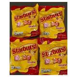 WA 3 - Starburst Original Fruit Chews 4-Pack, 7.2 oz Bags, Best By 10/2024