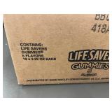 IA 4 - Lot of 12 Life Savers Gummies 5 Flavors 3.22 oz Bags, Best By 04/2025