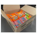 NC 2 - Haribo Sour Streamers Bulk Lot - 12 Bags, 4.5 oz Each, Exp. 04/2025