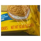GA 1 - Oreo Birthday Cake Flavor Creme Cookies, 3 Packs, 10.68 oz Each, Exp 08/2025
