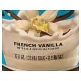 2 GNC Total Lean Shake 25 French Vanilla 22oz Meal Replacement Powder
