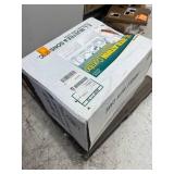 MUSTEE 46 in. x 34 in. Plastic Laundry Tub