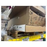 TOT MATE 49 in. W x 21 in. D x 21.5 in. H Double Floor Bathroom Vanity Sink Marble Top, Kids Vanities Ready-to-Assemble (Maple)