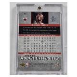 Michael Jordan 2003 Upper Deck Rookie Exclusives #60 - Chicago Bulls Basketball Card in Magnetic One Touch