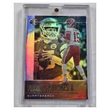 Patrick Mahomes II 2019 Panini Illusions Refractor #52 - Kansas City Chiefs Football Card in Magnetic One Touch