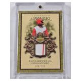 Ken Griffey Jr. 2007 Upper Deck Artifacts Relic Numbered 006/199 - Cincinnati Reds Baseball Card in Magnetic One Touch