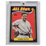 Babe Ruth 2024 Topps All Star Numbered 073/299 in Magnetic One Touch