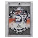 Tom Brady 2017 Panini Accolades #AC-TB - New England Patriots Football Card in Magnetic One Touch