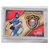 Roger Clemens Commemorative Patch Topps Crowning Achievements 2023 in Magnetic One Touch