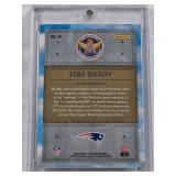 Tom Brady 2018 Panini Playoff #12 - New England Patriots Football Card in Magnetic One Touch