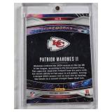 Patrick Mahomes II 2024 Panini Prizm Fireworks #1 - Kansas City Chiefs Football Card in Magnetic One Touch