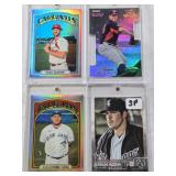 Paul DeJong 2021 Topps Heritage Refractor 128/572, Carlos Rodon 2013 Panini USA Baseball Champions Numbered 152/199, Alejandro Kirk Rookie 2021 Topps Heritage Refractor 459/572, Carlos Rodon 2015 Topp