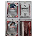 Chase Vallot 2014 Panini Prizm Prospect Signatures Auto Numbered 21/149, Drew Tyler 2014 Leaf Perfect Game Authentic Signature, Trey Supak 2014 Panini Prizm Prospect Signatures Auto, Magneuris Sierra 