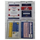 Ricky Tyler Thomas 2017 Panini Stars & Stripes Auto Numbered 83/499, Ricky Tyler Thomas 2017 Panini Stars & Stripes Auto Patch Numbered 123/299, Touki Toussaint 2019 Topps Auto, Travis Wade Swaggerty 