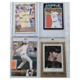Mike Trout 2013 Topps, Juan Soto 2023 Topps In Action, Josh Johnson 2010 Upper Deck Portraits Numbered 30/99, Rich Hill 2010 Upper Deck Numbered 67/99
