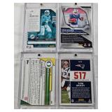Ken Ooleman Rookie 2024 Panini Prizm, Tom Brady 2017 Panini Standout Numbers, Tua Tagovailoa Rookie 2020 Panini, Bo Nix 2023 Bowman Chrome Universiy