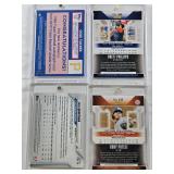 Brett Phillips 2015 Panini Elite Extra Edition Auto Numbered 2/25, Cody Poteet 2015 Panini Elite Extra Edition Auto Numbered 5/100, Cole Tucker Rookie 2019 Topps Auto, Nick Quintana 2020 Topps Pro Deb