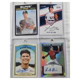 Ryley Gilliam 2018 Panini Stars & Stripes Auto 147/499, Brooks Gosswein 2022 Panini Prizm Signing Sessions Auto, Jackson Rutledge 2020 Topps Heritage Minor League Auto, Antonio Gomez 2021 Topps Herita