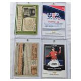 Ryley Gilliam 2018 Panini Stars & Stripes Auto 147/499, Brooks Gosswein 2022 Panini Prizm Signing Sessions Auto, Jackson Rutledge 2020 Topps Heritage Minor League Auto, Antonio Gomez 2021 Topps Herita