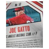 Joe Gatto 2014 Panini Prizm Prospect Signatures Auto Numbered 43/75, Joe Gatto 2014 Panini Prizm Prospect Signatures Auto Numbered 79/149, Gregory Guerrero 1st Bowman Chrome Auto Numbered 107/250, Jay