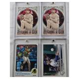 Shohei Ohtani 2022 Allen & Ginter Pitching a Gem, Shohei Ohtani 2022 Allen & Ginter Pitching a Gem, Bobby Witt Jr. 2022 Topps Rookie, Gunnar Henderson 2022 Topps Rookie