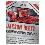 Joe Perez 2017 1st Bowman Auto 51/75, Kodi Medeiros 2014 Leaf Valiant Auto Numbered 20/25, Nolan Watson 2015 Leaf Draft Auto, Jakson Reetz 2014 Panini Draft Picks Auto Numbered 34/60