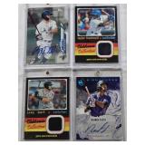 Taylor Trammell 2020 Topps Heritage Clubhouse Collection Patch, Raimel Tapia 2022 Panini Signatures Auto, Logan Driscoll 2020 Topps Pro Debut Rookie Auto, Joey Bart 2020 Topps Heritage Clubhouse Colle