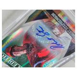 Coby Weaver 2013 Panini USA Baseball Champions Auto 10/26, Christin Stewart 2015 Panini Contenders Auto, Nomar Mazara 2015 Donruss Elite Extra Edition Patch Auto 31/49, Robert Stephenson 2011 Panini E