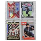 Chris Olave 2022 Panini Rookie, Myles Garrett 2017 Panini The Rooks, Auden Tate Rookie 2018 Panini Elite Draft Picks Auto Numbered 26/30, Caleb Williams Rookie 2022 Bowman Masterpieces