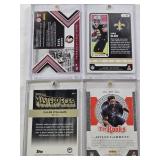 Chris Olave 2022 Panini Rookie, Myles Garrett 2017 Panini The Rooks, Auden Tate Rookie 2018 Panini Elite Draft Picks Auto Numbered 26/30, Caleb Williams Rookie 2022 Bowman Masterpieces