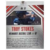 Troy Stokes 2014 Panini Draft Picks Auto 133/149, Chris Rodriguez 2018 Topps Pro Debut Auto, Trey Supak 2014 Panini Draft Picks Auto 55/149, Tyler O