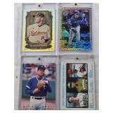 Bobby Witt Jr. 2024 Topps Chrome Refractor, Brett Baty/Elly de la Cruz/Jordan Walker Prospects Third Basemen, Gunnar Henderson 2024 Allen & Ginter, George Brett 1993 Fleer Farewell to Baseball