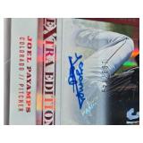 Joel Payamps 2013 Panini Elite Extra Edition Auto 109/749, Tristan Pompey 2019 Topps Pro Debut Auto 20/50, David Paulino 2017 Panini Signature Series Auto 09/49, Federico Polanco 2022 Topps Pro Debut 