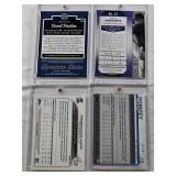 Joel Payamps 2013 Panini Elite Extra Edition Auto 109/749, Tristan Pompey 2019 Topps Pro Debut Auto 20/50, David Paulino 2017 Panini Signature Series Auto 09/49, Federico Polanco 2022 Topps Pro Debut 