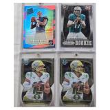 Ryan Tannehill 2012 Panini Prizm Rookie, Bo Nix 2022 Topps Bowman U, Deshaun Watson 2017 Panini Donruss Optic Rated Rookie, Bo Nix 2022 Topps Bowman U