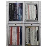 Chris Sale 2011 Topps Chrome Rookie, Gerrit Cole 2013 Bowman Chrome Rookie, Mike Trout 2015 Topps Tape Measure Blasts, Mike Trout 2018 Topps