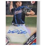 Daulton Jefferies 2016 Panini Extra Edition Auto, Andrew Istler 2019 1st Bowman Auto 076/150, Jonathan Arauz 2015 Panini International Autograph, Ryan Holgate 2022 Topps Heritage Auto