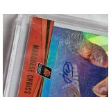 Romeo Langford 2019-20 NBA Hoops Hot Signatures Auto, Oscar Tshiebwe 2023 1st Bowman U Auto 150/499, Spencer Dinwiddie 2019-20 NBA Hoops Auto, Marquese Chriss 2016-17 Panini Studio Auto 28/249