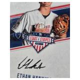 Brent Honeywell 2015 Panini Elite Extra Edition Auto 54/75, Payton Henry 2016 Panini Elite Extra Edition Auto, Pat Mahomes Auto 1992 Upper Deck Diamond Debuts, Ethan Hankins 2018 Panini USA Stars & St