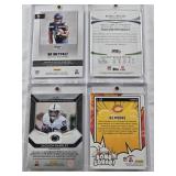 Russell Wilson 2012 Topps Prime Rookie, DJ Moore 2024 Panini Donruss Bomb Squad, DK Metcalf 2019 Panini Prizm Rookie, Saquon Barkley 2019 Panini Prizm