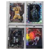 D.K. Metcalf 2019 Donruss Elite Series Rookies, Trevor Lawrence 2021 Rookie Panini Illusions, Caleb Williams 2022 1st Bowman U, Tom Brady 2019 Panini Player of the Day