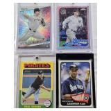 Aaron Judge 2023 Topps Chrome Refractor, Alex Rodriguez 2023 Topps Heritage Reverse, Paul Skenes 2023 Topps Stars of MLB Rookie, Paul Skenes 2023 Topps Heritage Rookie