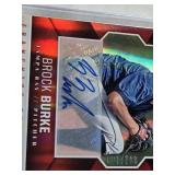 Will Benson 2016 Bowman Platinum Auto, Peyton Burdick 2020 Topps Heritage Auto, Foster Griffin 2014 Panini Prizm Draft Picks Auto 83/100, Brock Burke 2014 Elite Extra Edition Auto Numbered 667/199