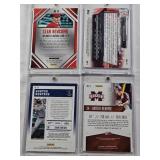 Justus Sheffield 2017 Bowman Chrome Auto, Hunter Renfroe 2017 Panini Rookie Ticket Contenders Auto, Sean Newcomb 2014 Panini Prizm Draft Picks Auto, Hunter Renfroe 2015 Panini Alumni Ink Auto