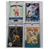 Jaylen Waddle 2021 Panini Chronicles The Rookies Rookie, Tua Tagovailoa 2020 Panini Chronicles Gridiron Kings Rookie, Patrick Mahomes 2020 Panini Contenders Winning Ticket, Trey Lance Rookie 2021 Pani