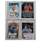 Eduardo Rodriguez 2013 Bowman Sterling Auto, Eduardo Rodriguez 2013 Leaf Memories Auto, Francisco Rios 2017 Topps Heritage Auto 23/25, Endy Rodriguez 2021 Topps Heritage Auto